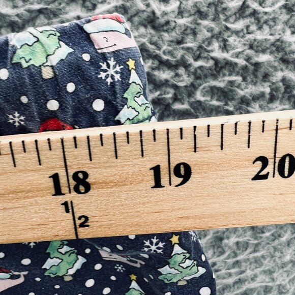 Vineyard Vines Mens Pajama Pants Extra Large Blue Whale Santa Hat Christmas Tree - Picture 8 of 10